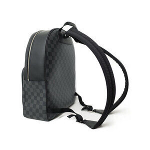 Louis Vuitton Josh Backpack Graphite Damier Black